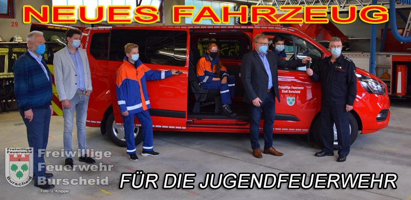 Neues Fahrzeug für die Feuerwehr Burscheid