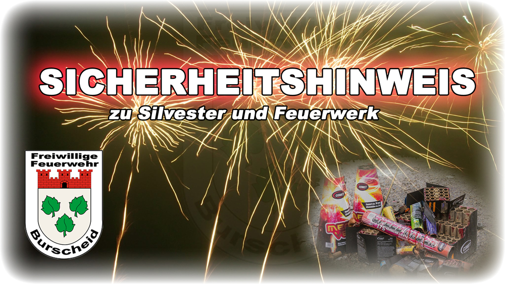 feuerwerk hinweis