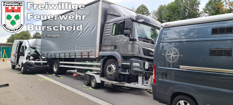 Tödlicher Verkehrsunfall am 01. September auf der A1 bei Burscheid