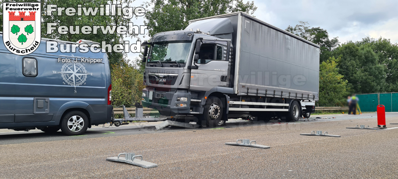Tödlicher Verkehrsunfall am 01. September auf der A1 bei Burscheid