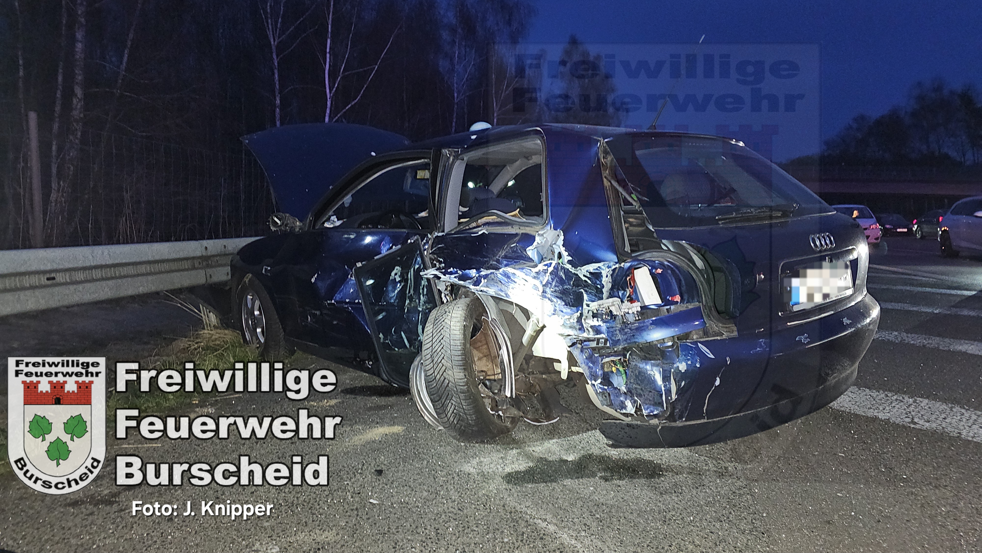 Verkehrsunfall mit mehreren Verletzten 