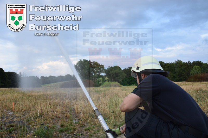 Einsatzübung im Gewerbegebiet Straßerhof