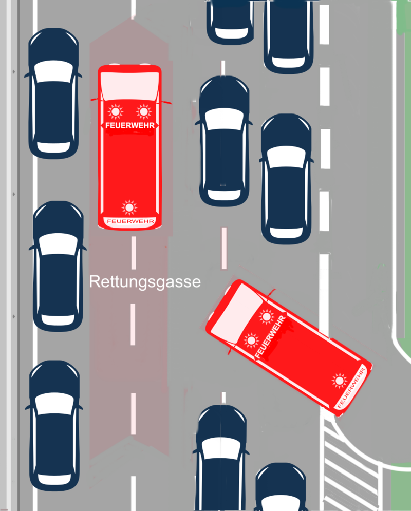 800px Rettungsgasse Einfahrt D
